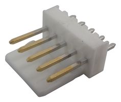 MOLEX 22-29-2051 Pin Header, Vertical, Wire-to-Board, 2.54 mm, 1 Rows, 5 Contacts, Through Hole Straight