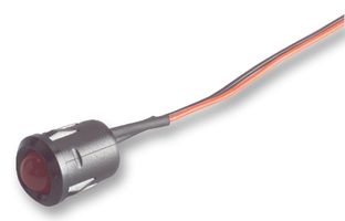 CML INNOVATIVE TECHNOLOGIES 1981000051500 LED Panel Mount Indicator, Snap-in, Green, 2.2 VDC, 12 mm, 20 mA, 45 mcd, IP40