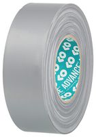 ADVANCE TAPES AT163 SILVER 50M X 50MM Duct Tape, PE (Polyethylene) Cloth, Silver, 50 mm x 50 m