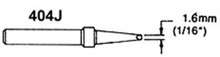 XYTRONIC 44-415404/JP CHISEL TIP, LONG LIFE, 1.6MM