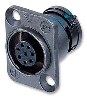 NEUTRIK ORP8F Circular Connector, Standard Circular Connector, Neutricon Series, Panel Mount Receptacle