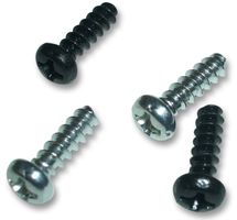 BOX ENCLOSURES TFB-008 Machine Screw, Self Tapper, M3, Steel, Pan Head Torx