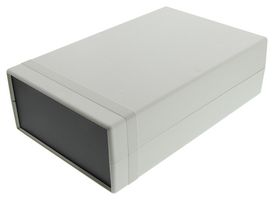 HAMMOND 1598GSGYPBK Plastic Enclosure, Instrument, ABS, 76 mm, 160 mm, 250 mm, IP54