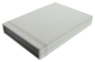 HAMMOND 1598HSGYPBK Plastic Enclosure, Instrument, ABS, 40 mm, 200 mm, 280 mm, IP54