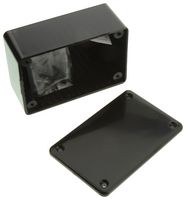 HAMMOND 1591LSBK Enclosure, Multipurpose, Plastic, Black, IP54, 56 mm x 84 mm x 39 mm