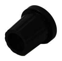 MULTICOMP CP-AA19A-D(6.4)/B6 Knob, D Shaft, 6.4 mm, Plastic, Round with Top Indicator Line, 19 mm