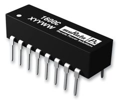 MURATA POWER SOLUTIONS 1600C Telecom Transformer, Quad Data-bus Isolators, 1:1, 500 V, Through Hole