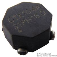 EATON COILTRONICS CTX10-4A-R Inductor, 10.53 µH, 25%, 0.02 ohm, 4.67 A, 11.43mm x 11.43mm x 6.35mm