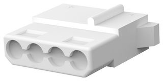 TE CONNECTIVITY - AMP 1-480424-0 Connector Housing, Commercial MATE-N-LOK, Plug, 4 Ways, 5.08 mm