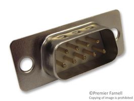 ITW MCMURDO SDE9P D Sub Connector, Standard, Plug, Special D, 9 Contacts, DE, Solder