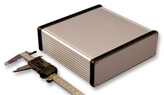 HAMMOND 1455T1601 Metal Enclosure, 1455 Series, Extruded With Metal End Panels, Small, Extruded Aluminium, 51.5 mm