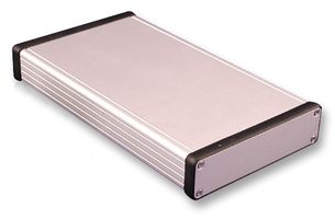 HAMMOND 1455P2201.. Metal Enclosure, 1455 Series, Extruded With Metal End Panels, Small, Extruded Aluminium, 30.5 mm