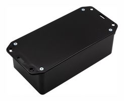 CAMDENBOSS BIM2005/IP-BLK Plastic Enclosure, Flanged Lid, ABS, 51 mm, 170 mm, 82 mm, IP54