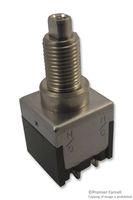 NKK SWITCHES MB2061SS1W01 Pushbutton Switch, MB2000 Series, 6.5 mm, DPDT, On-(On), Plunger
