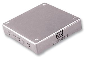 XP POWER ICH7524S05 Isolated Through Hole DC/DC Converter, 2:1 Input, ITE, Half Brick, 2:1, 75 W, 1 Output, 5 V