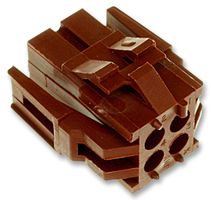 TE CONNECTIVITY - AMP 1-640519-0 Connector Housing, MR, Plug, 4 Ways, 4.19 mm, Miniature Rectangular Connectors