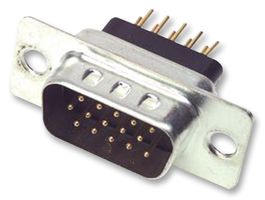 MULTICOMP SPC15326 D Sub Connector, HD44, High Density, Plug, 44 Contacts, DB, Solder