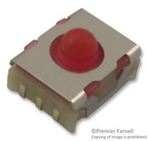 RAFI 1.14.002.111/0000 Tactile Switch, MICON 5 Series, Top Actuated, Surface Mount, Round Button, 550 gf, 100mA at 35VDC