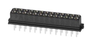 HARWIN M80-8872601 PCB Receptacle, Board-to-Board, Wire-to-Board, 2 mm, 2 Rows, 26 Contacts, Through Hole Mount