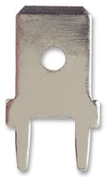 KEYSTONE 1212 PCB Terminal, 4.75mm x 0.81mm, 0.187" x 0.032", Brass, 1.3 mm, Tin