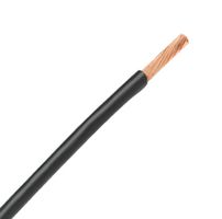 ALPHA WIRE 5857 BK001 Wire, Stranded, Hook Up, UL1213, PTFE, Black, 18 AWG, 19 x 30AWG, 1000 ft