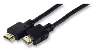 PRO SIGNAL 127810 Audio / Video Cable Assembly, HDMI A Plug, HDMI A Plug, 16.4 ft, 5 m, Black