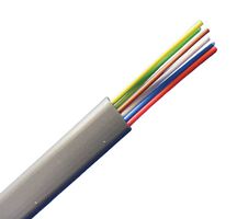 MULTICOMP PRO MP009301 Multicore Cable, Flat Phone Line, Unscreened, 6 Core, 0.113 mm², 328 ft, 100 m