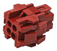AMP - TE CONNECTIVITY 207015-1 Connector Housing, In-Line, Metrimate, Plug, 4 Ways, 5 mm, AMP Metrimate Series Socket Contacts