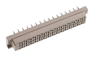 EPT 108-40064 DIN 41612 Connector, Type E, 48 Contacts, Receptacle, 5.08 mm, 3 Row, a + c + e