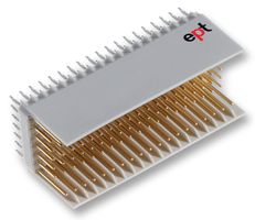 EPT 243-23320-15 Connector, Type B19, 133 Contacts, 2 mm, Plug, Press Fit, 7 Rows