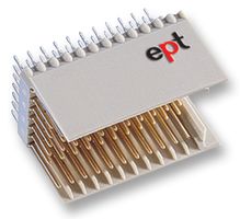 EPT 243-31010-15 Connector, 55 Contacts, 2 mm, Plug, Press Fit, 5 Rows
