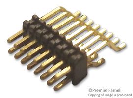 SAMTEC FTE-108-01-G-DH HEADER, 0.8MM, R/A, SMD, 16WAY