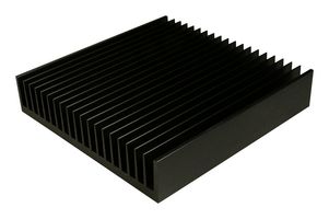 H S MARSTON 97CN-02000-A-200 Heat Sink, Extruded Range - 4, Black Anodized, 0.34 °C/W, 200 mm, 40 mm, 200 mm