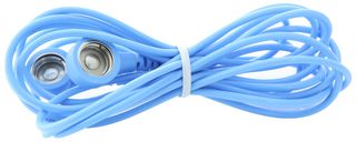 MULTICOMP PRO 067-0013 ESD Grounding Cord, Straight, Black, 2.5m, 1Mohm