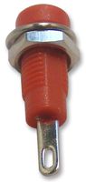 MULTICOMP 24.102.1 Banana Test Connector, 2mm, Socket, Receptacle, Panel Mount, 6 A, 30 VAC, Nickel Plated Contacts