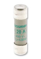 EATON BUSSMANN C10M20 Fuse, Industrial / Power, Class aM, 20 A, 400 V, 10mm x 38mm, 13/32" x 1-1/2"