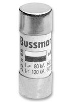 EATON BUSSMANN C22M80 Fuse, Industrial / Power, Class aM, 80 A, 500 VAC, 22mm x 58mm, 0.87" x 2.28"