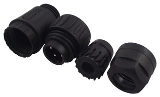 AMPHENOL SINE/TUCHEL C016 20H003 100 12 Circular Connector, Standard Circular Connector, ecomate M Series, Cable Mount Plug, 4 Contacts