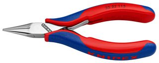 KNIPEX 35 22 115 Pliers, 115mm Length, Half Round Jawed Electronic