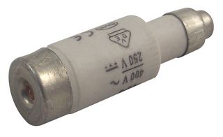 MULTICOMP PRO 2211002 Fuse, Industrial / Power, MP Bottle D Series, 4 A, 400 V, 250 V, 11mm x 36mm, 0.43" x 1.42"