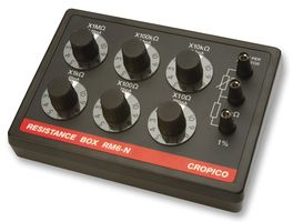 CROPICO RM6-N2 Decade Box, Resistance, 6, 10 ohm to 10Mohm, 1 %
