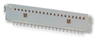 HIROSE / HRS DF19G-20P-1H(52) Pin Header, Top-Board Mount, Wire-to-Board, 1 mm, 1 Rows, 20 Contacts, Surface Mount Right Angle