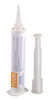 ELECTROLUBE TCOR75S Adhesive, Thermally Conductive RTV, Silicone, 1 Part, Oxime Cure, Syringe, White, 75 ml