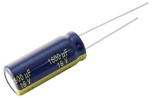 PANASONIC EEUFK1C821L Electrolytic Capacitor, 820 µF, 16 V, ± 20%, Radial Leaded, 3000 hours @ 105°C, Polar