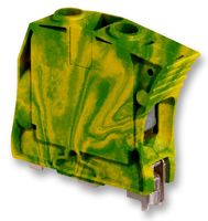 TE CONNECTIVITY - ENTRELEC 1SNK516150R0000 DIN Rail Mount Terminal Block, 2 Ways, 10 AWG, 0 AWG, 35 mm², Screw