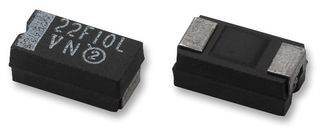 VISHAY 893D106X0035D2TE3 Surface Mount Tantalum Capacitor, TANTAMOUNT®, 10 µF, 35 V, 2917 [7343 Metric], ± 20%, 0.8 ohm, D