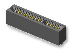 SAMTEC MEC1-108-02-F-D-A Card Edge Connector, 5 & 6 Pins Polarized, Dual Side, 1.57 mm, 16 Contacts, Surface Mount