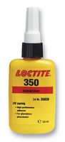 LOCTITE 350, 50ML Adhesive, UV, Methacrylate Ester, Amber, UV, Bottle, 50 ml