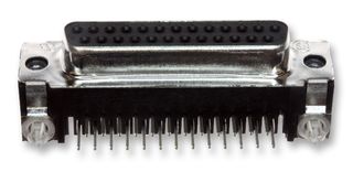 TE CONNECTIVITY - AMP 5747846-3 D Sub Connector, DB25, Standard, Receptacle, AMPLIMITE HD-20, 25 Contacts, DB, Solder