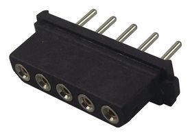 HARWIN M80-8400542 PCB Receptacle, Wire-to-Board, 2 mm, 1 Rows, 5 Contacts, Through Hole Mount, Datamate L-Tek M80